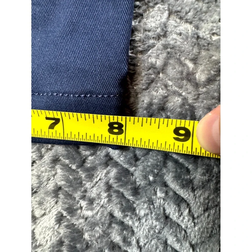 Banana Republic Chino Pants Mens 32x32 Navy‎ Blue Cotton Stretch Casual Travel